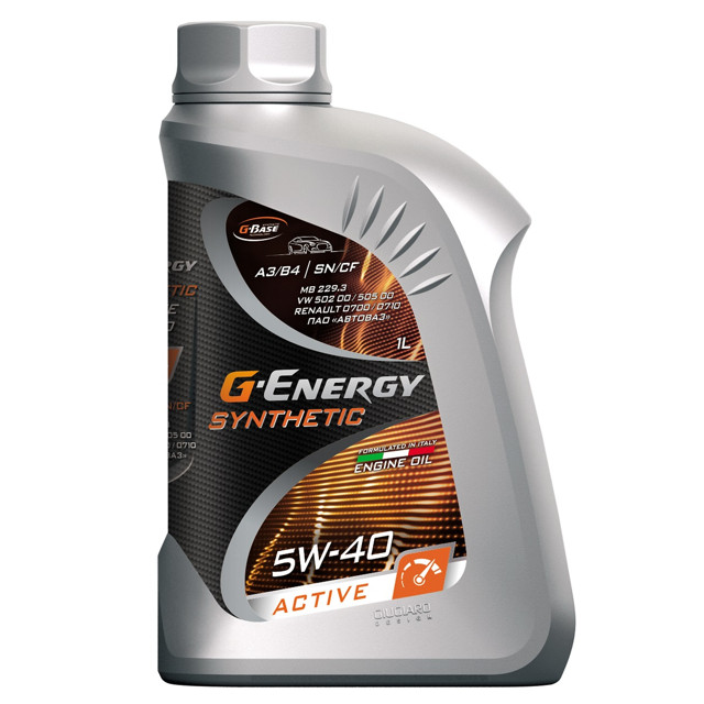 ������ ������ ����� �������� G-ENERGY Synthetic Active 5W-40 1�   ����