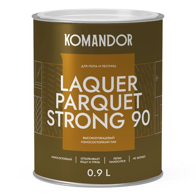 ������ ������ ��� �/� ��������� KOMANDOR Laquer Parquet Strong 90 0,9 � ���������������, ���.S1319003001   ����