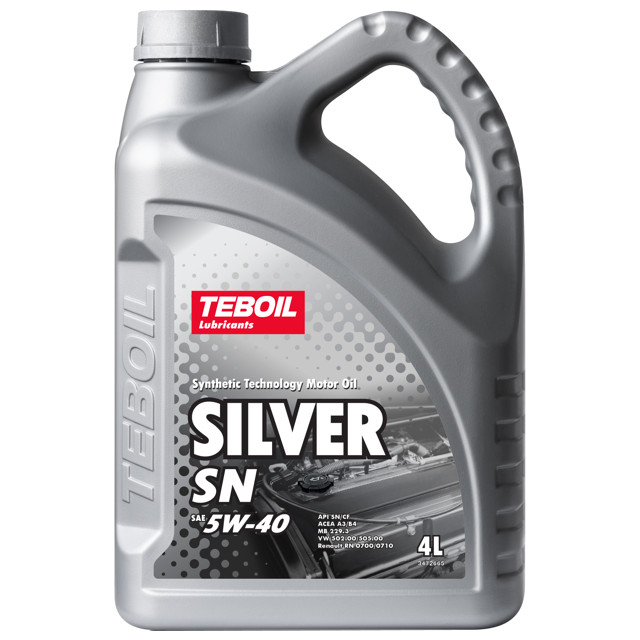 ������ ������ ����� �������� TEBOIL Silver SN 5W40 4�   ����