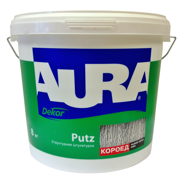 ������ ������ ���������� �����. AURA PUTZ DECOR 8��, ������ 2,0��, ���.4607003915742   ����