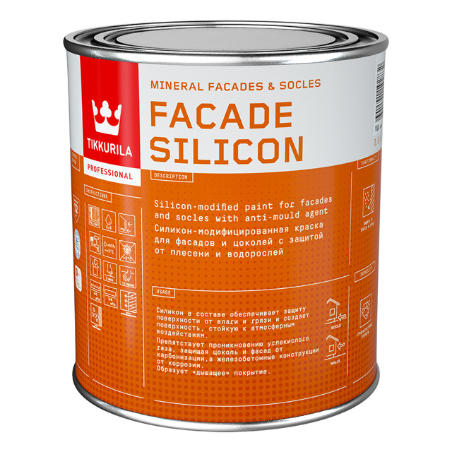 ������ ������ ������ ��������� �������� TIKKIVALA Facade Silicon ���� C 0,9� ����������, ���.700011477   ����