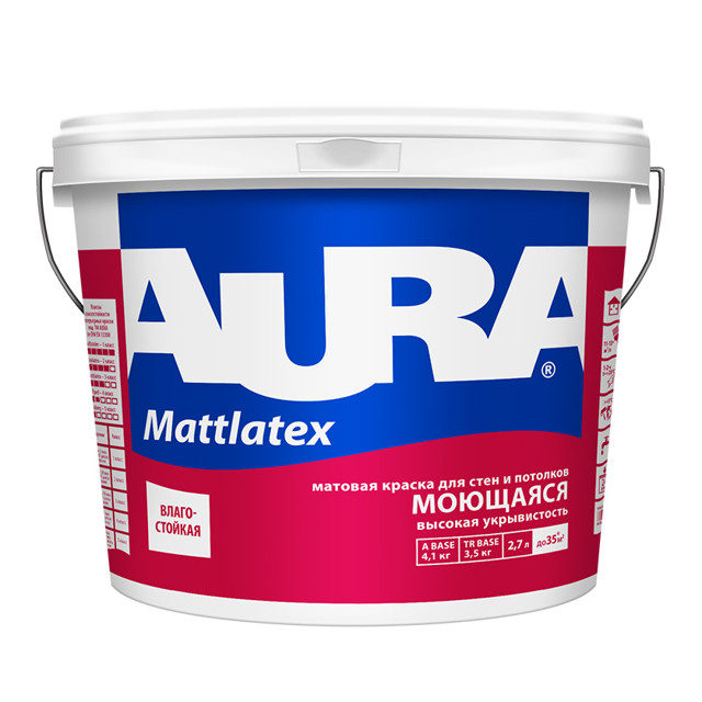 ������ ������ ������ �/� AURA Mattlatex �������� 2,7� �����, ���.4607003919924   ����