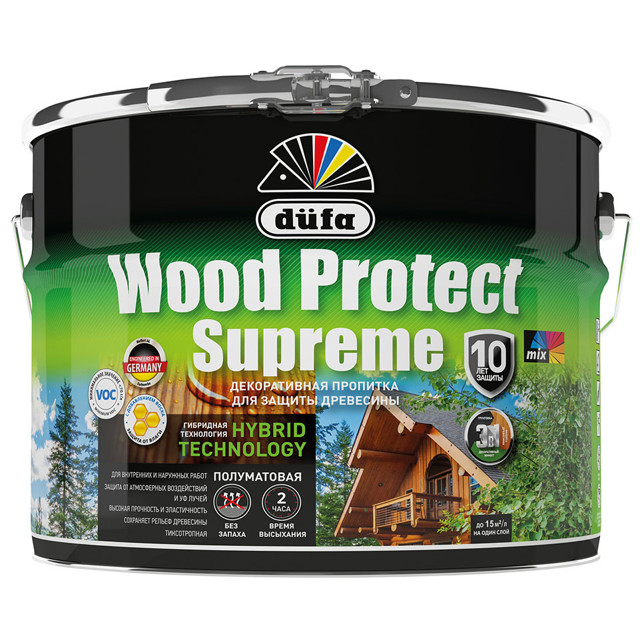 ������ ������ �������� �������������� DUFA Wood Protect Supreme 9� ����������, ���.��00-008383   ����