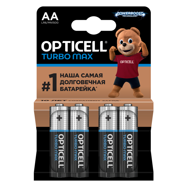 ������ ������ ��������� OPTICELL ����� ���� 1,5� ����������� AA 4��   ����