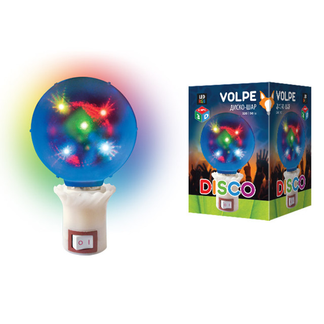 ������ ������ ����� �������� UNIEL Disco 1,5�� RGB 3D � ������������   ����