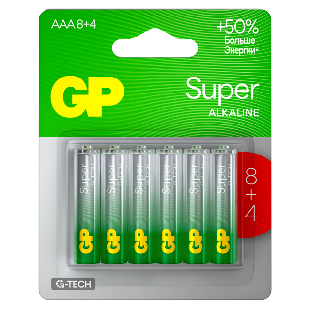 ������ ������ ��������� GP ����� ���-��� AA (LR6) 12 ��   ����