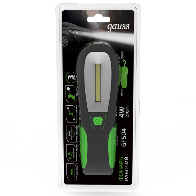 ������ ������ ������ ������� GAUSS GFL504 4�� LED 210�� 4xAAA   ����