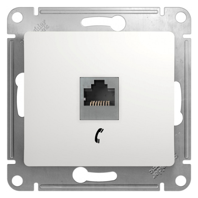 ������ ������ ������� 1 ���� ���������� RJ11 SYSTEME ELECTRIC Glossa �����   ����