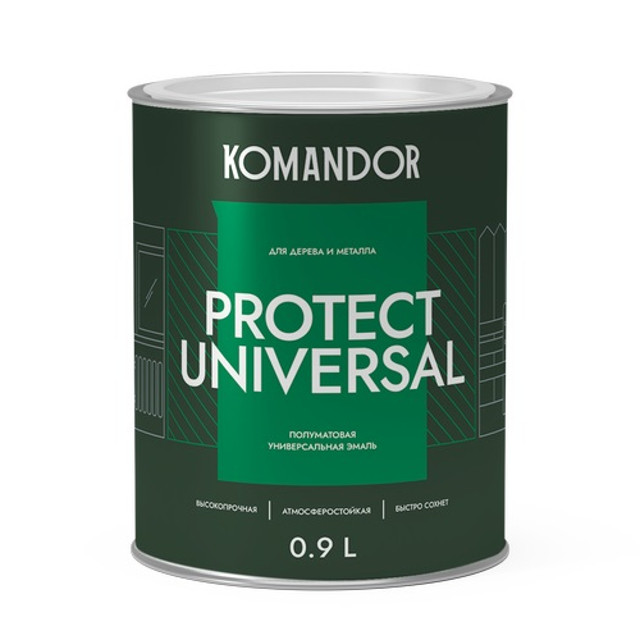 ������ ������ ����� ������������� KOMANDOR Protect Universal ���� � 0,9 � ����������� �����, ���.S1315001001   ����