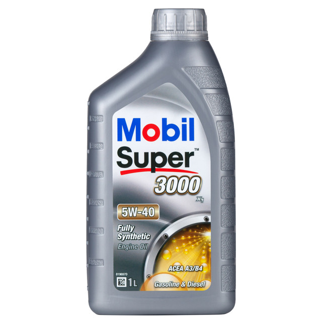 ������ ������ ����� �������� MOBIL Super 3000 X1 5W-40 1�   ����