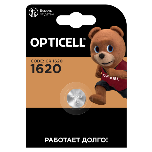 ������ ������ ��������� OPTICELL 3� �������� CR1620 1��   ����