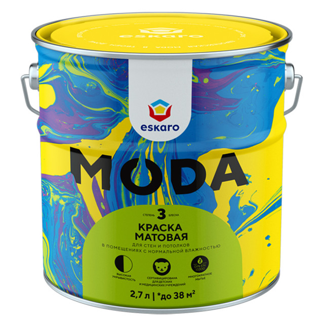 ������ ������ ������ ��������� ESKARO Moda 3 ���� TR ��� ���� � �������� 2,7� ����������, ���.4630042540415   ����
