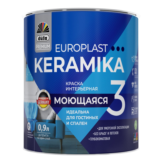 ������ ������ ������ �/� DUFA Premium EuroPlast Keramika 3 ���� 1 ��� ���� � �������� 0,9� �����, ���.��00-006958   ����