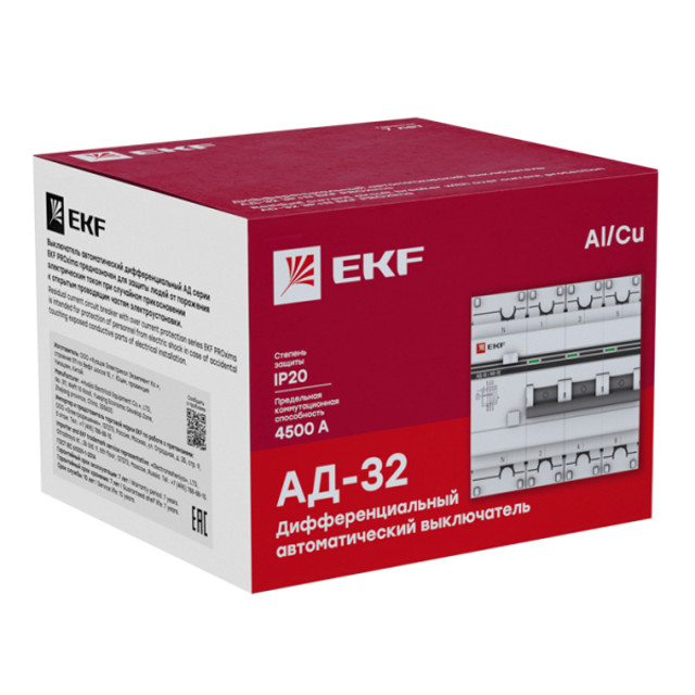 ������ ������ ����������� ����������������� ���� EKF PROxima ��-32 4� 63� 300�� � ��� �� 3P+N   ����