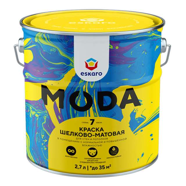 ������ ������ ������ ��������� ESKARO Moda 7 ���� TR ��� ���� � �������� 2,7� ����������, ���.4630042540354   ����