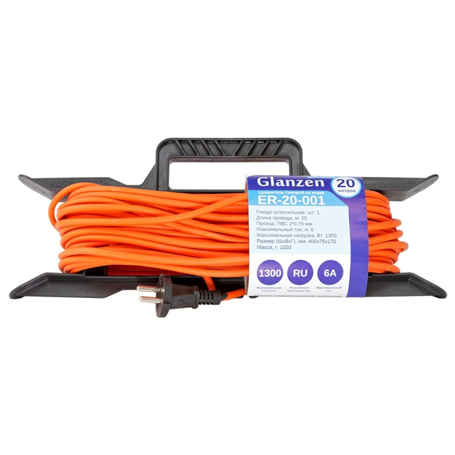 ������ ������ ���������� ������� �� ����� GLANZEN 1 ������ ��� 2�0,75�� 20� 6� IP20 ���������   ����