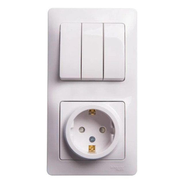 ������ ������ ���� 3-��������� ����������� � ������� SYSTEME ELECTRIC Glossa c/� �����   ����