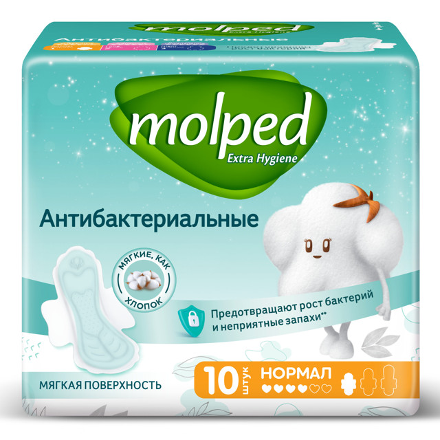 ������ ������ ��������� MOLPED Extra Hygiene ������ ����������������� 10��   ����