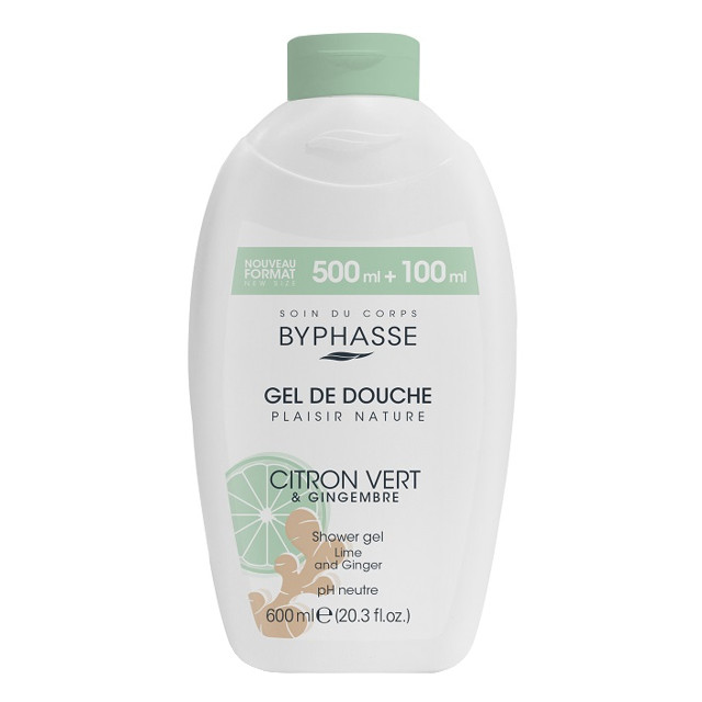 ������ ������ ���� ��� ���� BYPHASSE Lime and Ginger 600��   ����