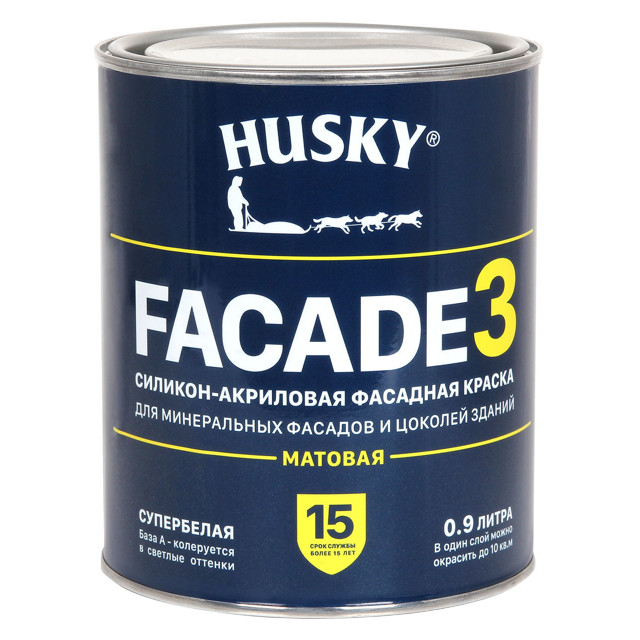 ������ ������ ������ �/� �������� HUSKY FACADE 3 �������-��������� 0,9� ���� �, ���.32229   ����
