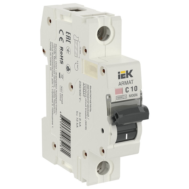 ������ ������ ����������� �������������� IEK ARMAT M06N 1P C 10�   ����