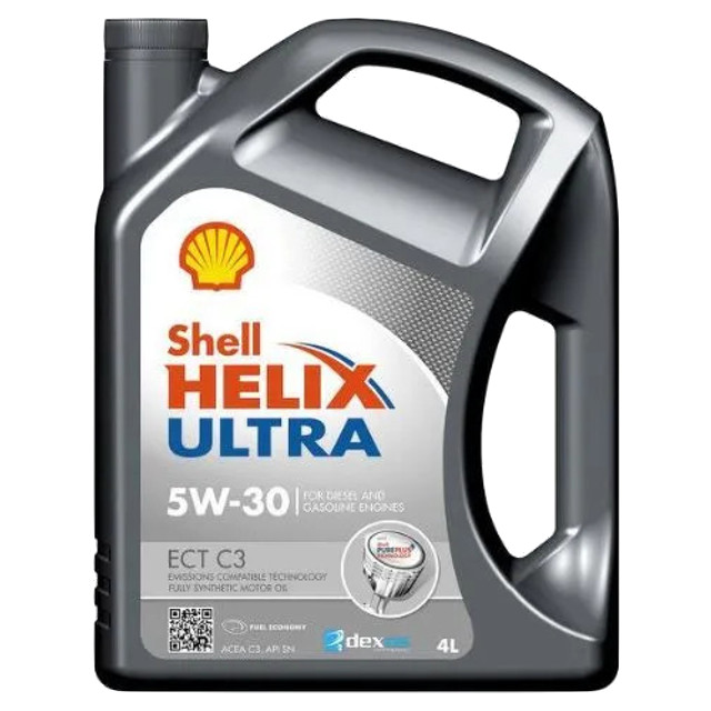 ������ ������ ����� �������� SHELL HELIX ULTRA ECT C3 5w30 4�   ����