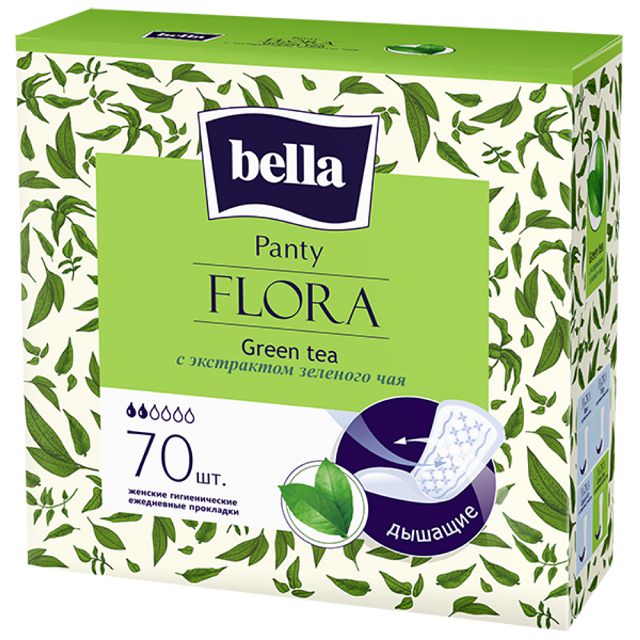 ������ ������ ��������� BELLA Panty Flora Green tea ������70��   ����