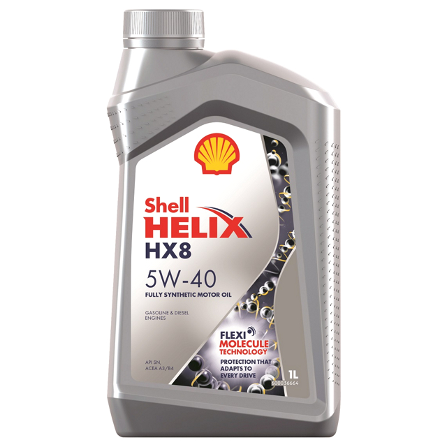 ������ ������ ����� �������� SHELL HX8 5W40 1�   ����