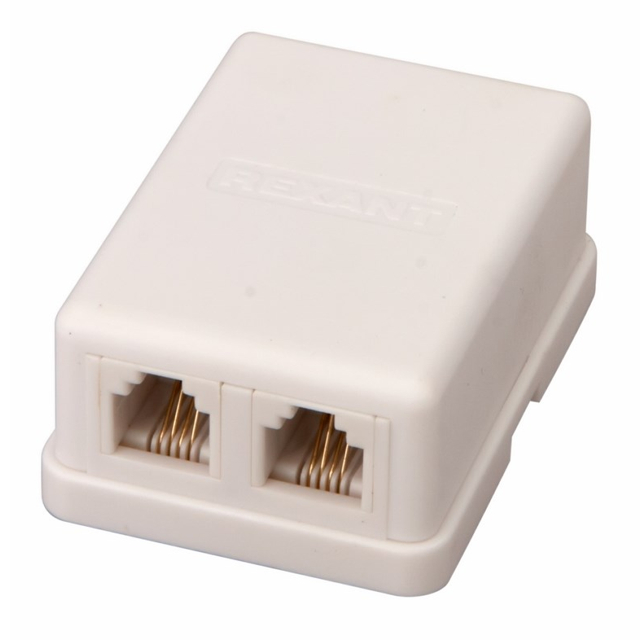 ������ ������ ������� ���������� ������� REXANT 2 ����� RJ-14 (6P4C) CAT 3 �����   ����