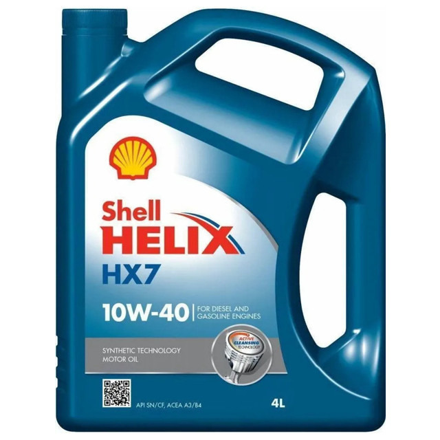 ������ ������ ����� �������� SHELL HELIX HX7 10W40 4�   ����