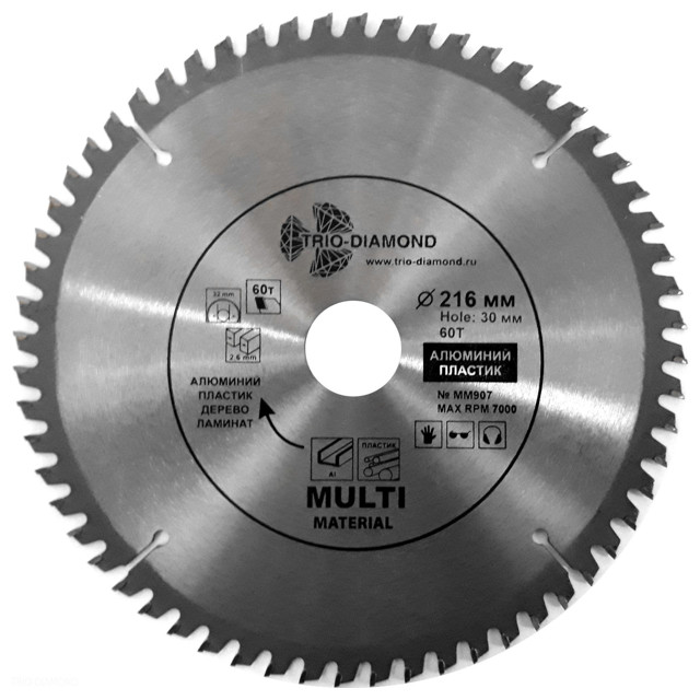 ������ ������ ���� ������� TRIO-DIAMOND MultiMaterial 216�30�� 60������   ����