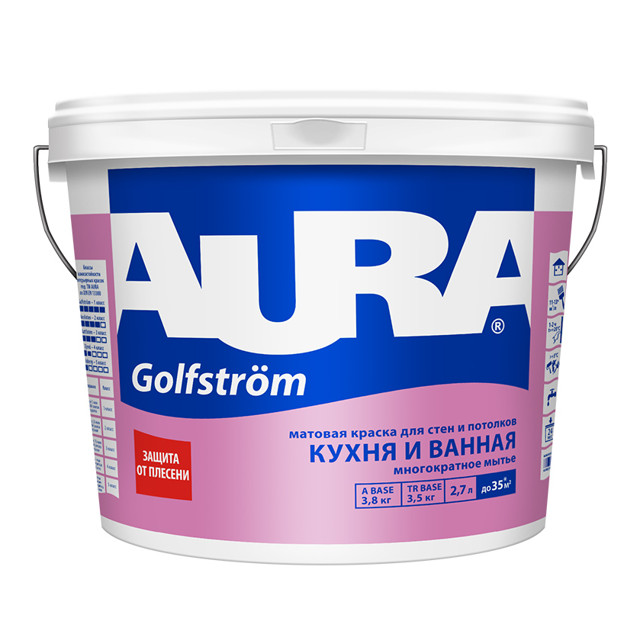 ������ ������ ������ �/� AURA GOLFSTROM ���� � ��� ���� � �������� ������������ 2,7� �����, ���.4607003914646   ����
