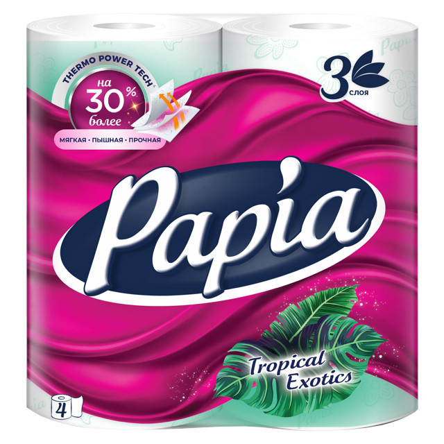 ������ ������ ������ ��������� PAPIA Tropical Exotics 4�� � ��. 3-������� 140 ������ ���������������   ����
