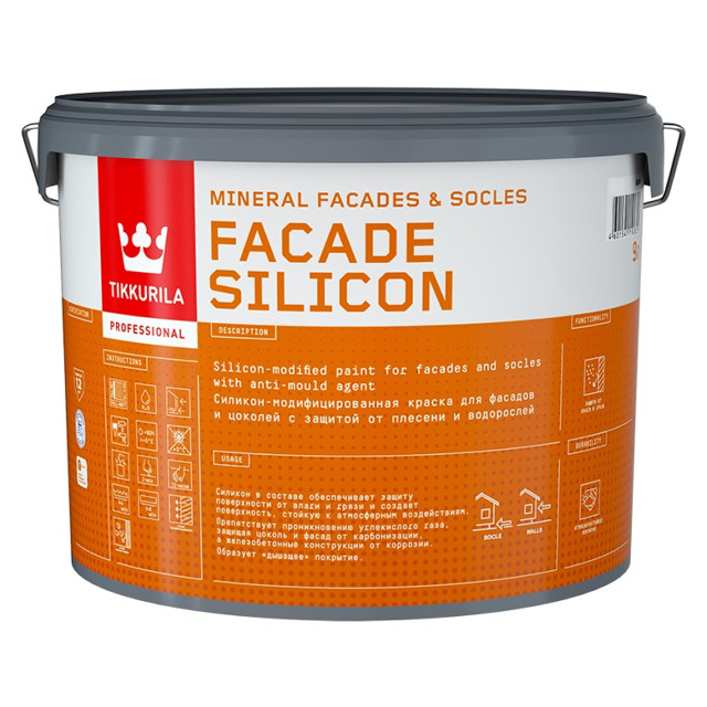 ������ ������ ������ ��������� �������� TIKKIVALA Facade Silicon ���� C 9� ����������, ���.700011480   ����