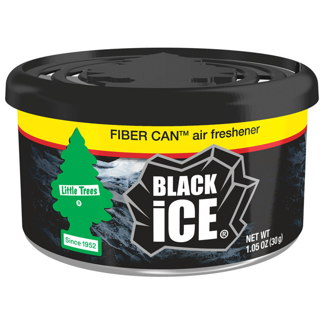 ������ ������ ������������ LITTLE TREES FIBER CAN Black Ice   ����