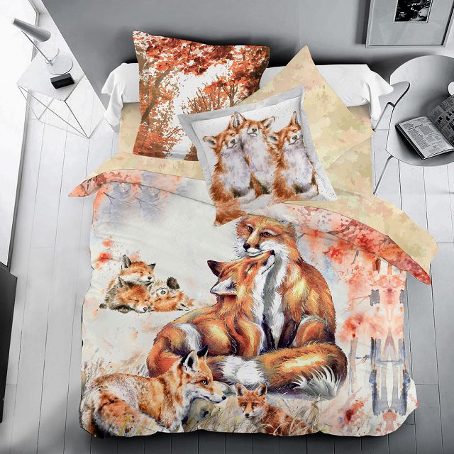 ������ ������ ���������� ����� ���� MONA LIZA SL �����/Family ����/Foxes ����� 4 ���.50�70 � 70�70��, ���.5861/4   ����