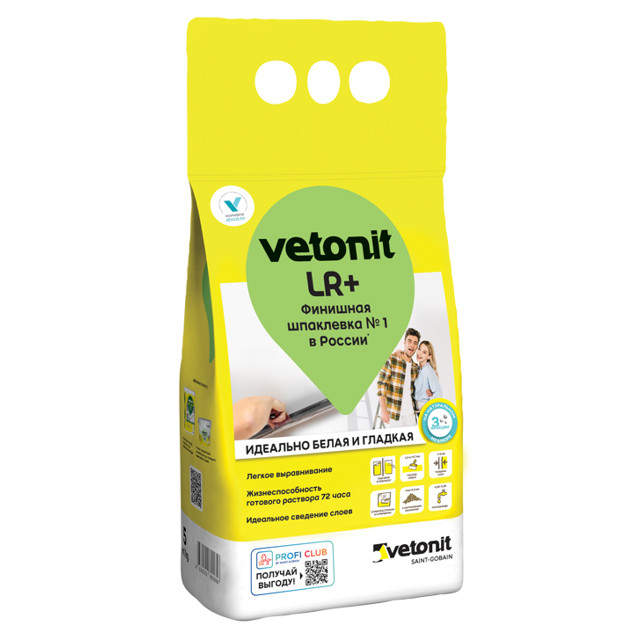 ������ ������ ��������� ���������� ��� �����.����� VETONIT LR+ �������� ����. ������. 5��   ����