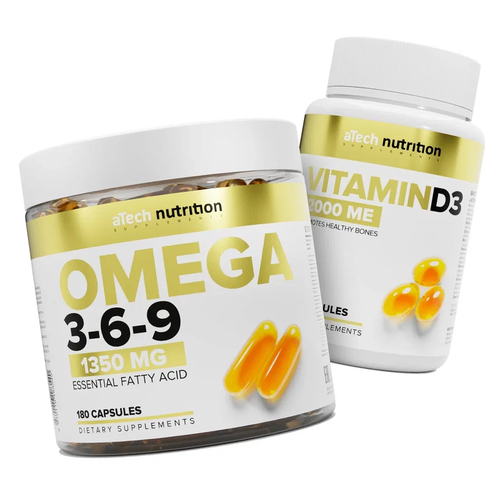 ������ ������ ����� 2 �������� ��������� aTech nutrition: ����� 3 6 9 1350 �� + �3 2000 �� 180+180 ������ ����