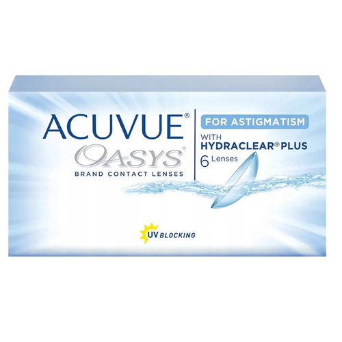 ������ ������ ���������� ����� ACUVUE OASYS For Astigmatism with Hydraclear Plus, 6 ��., R 8,6, D -7,5,�CYL:�-1,25,�A�:�20 ����