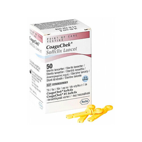 ������ ������ Coaguchek ������� CoaguChek Softclix Lancet 50 ����