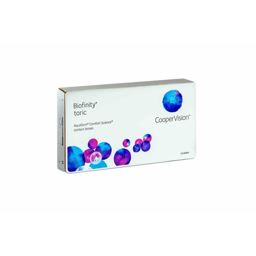 ������ ������ ���������� ����� �� ����� CooperVision Biofinity Toric., 3 ��., R 8,7, D -1,25,�CYL:�-1,75,�A�:�170, 1 ��. ����