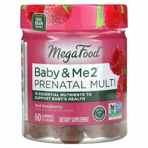 ������ ������ MegaFood, Baby & Me 2, �������������� ��� ����������, ������� ������, 60 ����������� �������� ����