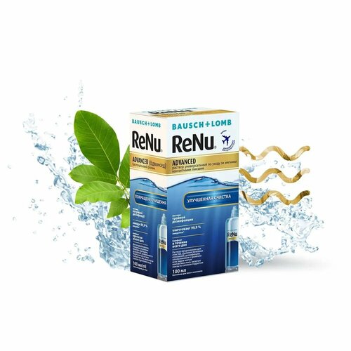 ������ ������ ������� ��� ���������� ���� ������������� BAUSCH&LOMB Renu Advanced 100 �� (+���������) ����