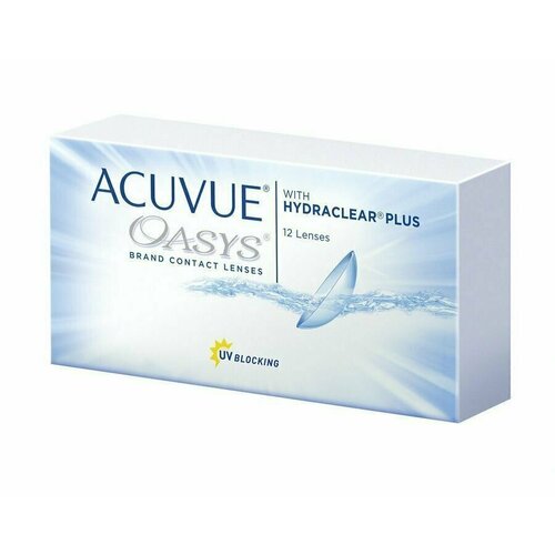 ������ ������ ���������� ����� ACUVUE OASYS with HYDRACLEAR PLUS.., 12 ��., R 8,4, D +7,5, 1 ��. ����