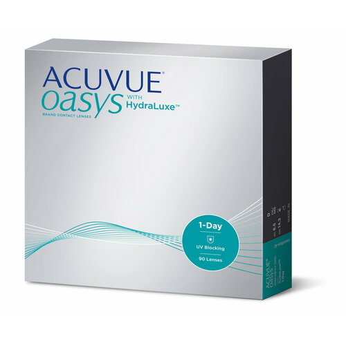 ������ ������ ���������� ����� ACUVUE OASYS 1-Day with HydraLuxe., 90 ��., R 8,5, D +8 ����