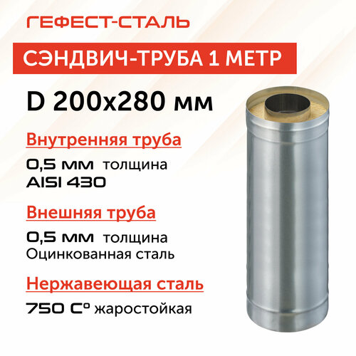 ������ ������ �������-����� ��� �������� 1,0 �, 200�280, AISI 430/��, 0,5 ��/0,5 ��, (�) ����