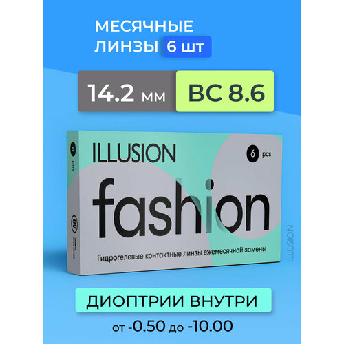 ������ ������ ���������� ����� �� ����� ILLUSION Fashion, 6 ��., R 8,6, D -1,25 ����