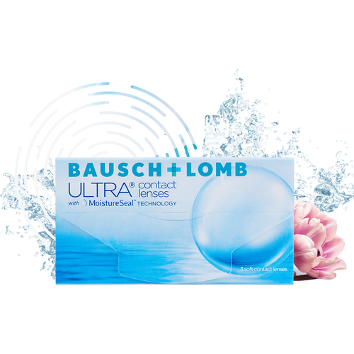 ������ ������ ���������� ����� �� ����� BAUSCH+LOMB Ultra, 3 ��., R 8,5, D -9, 1 ��. ����