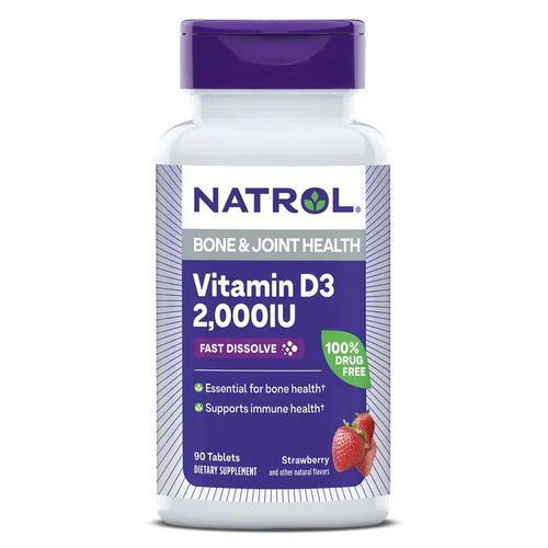 ������ ������ Vitamin D3 Fast Dissolve ���., 2000 ME, 90 ��., �������� ����