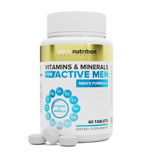 ������ ������ �������� ��� ������ aTech nutrition men's formula 550 �� 60 �������� ����